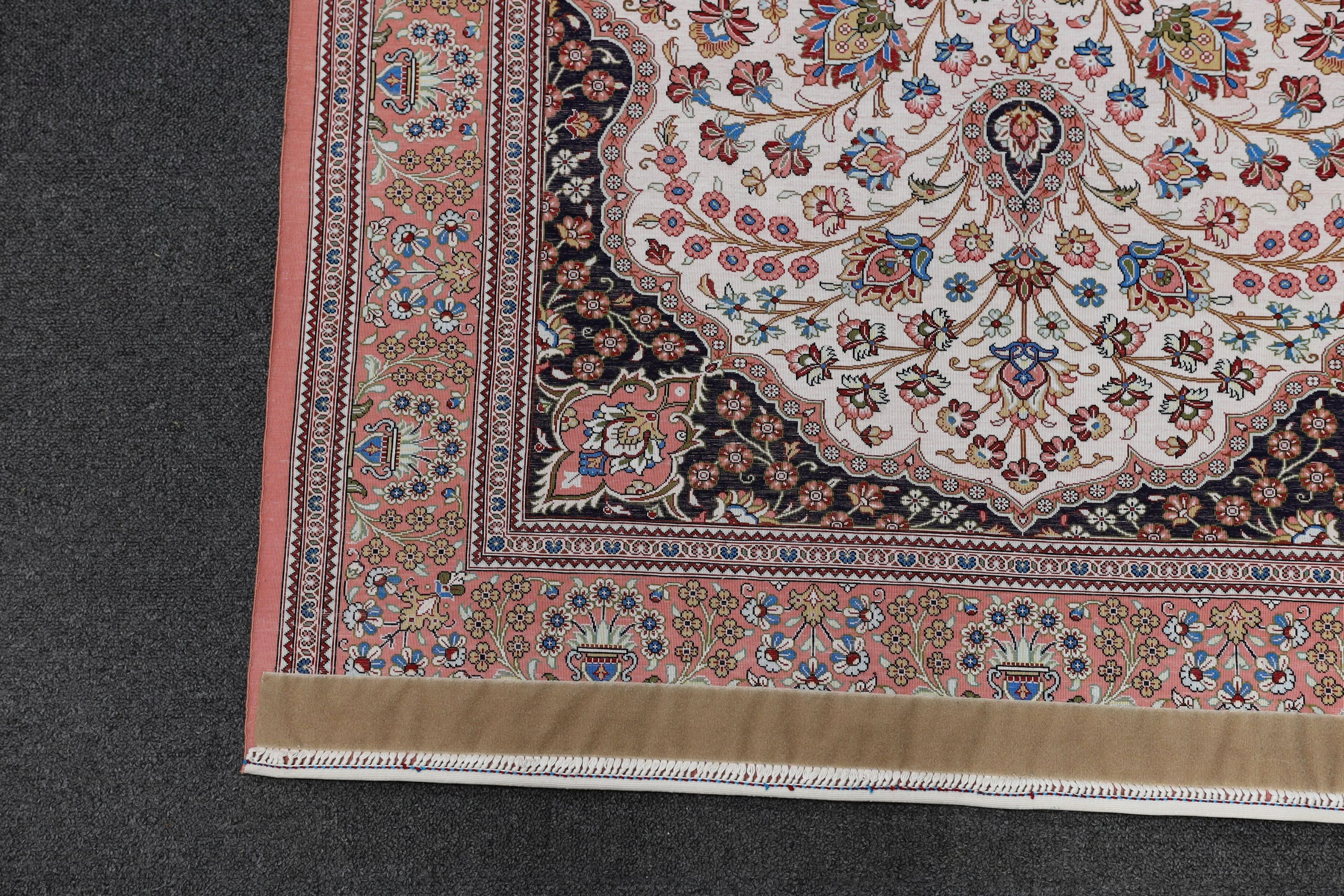 Two North West Persian part silk rugs, larger 150 x 103cm